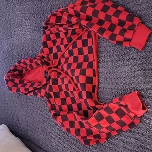Forever 21 cropped hoodie in size small